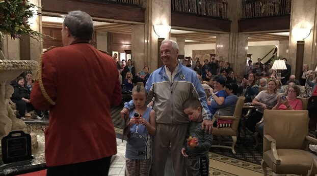 March madness: Roy leads the duck parade